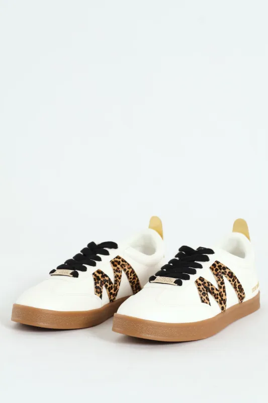Degree Lace Up Court Sneaker - White sold by Edgars