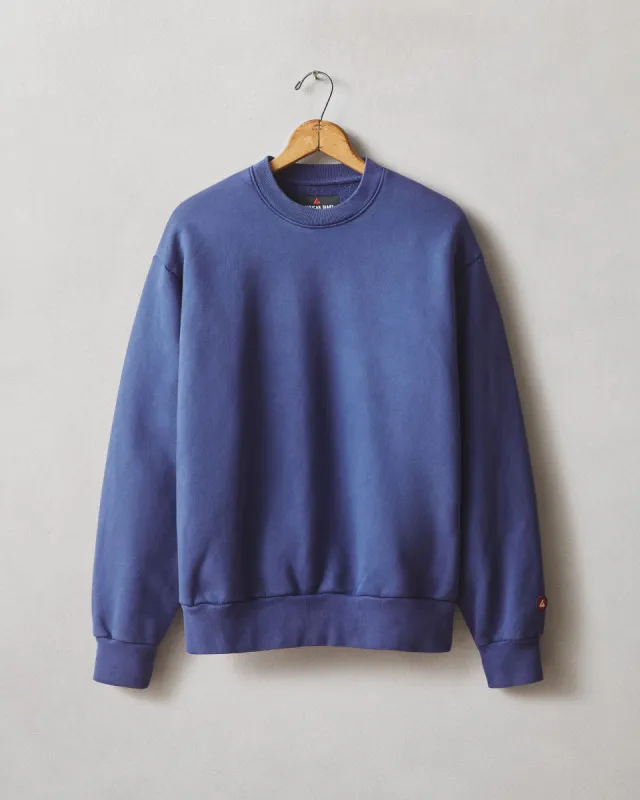 Unisex American Vintage Crew - Blue Ribbon sold by American Giant