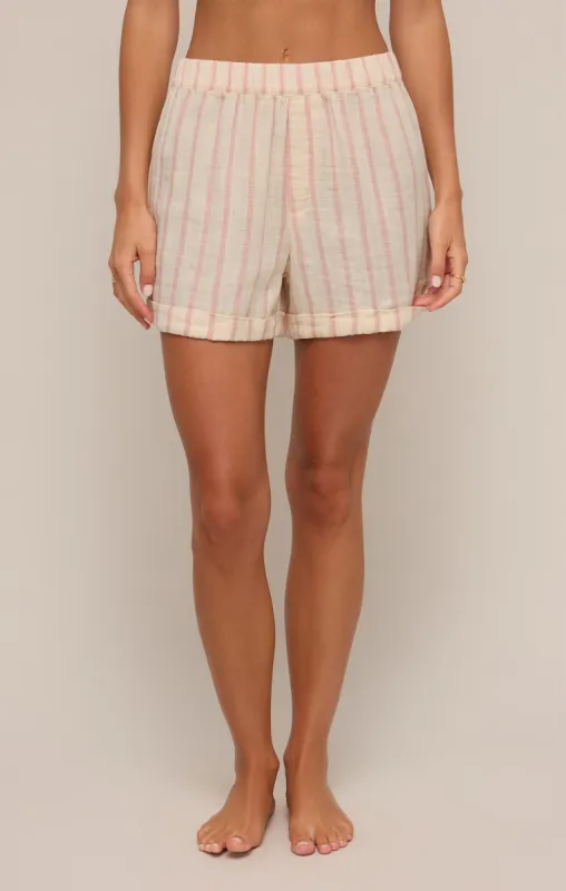 Morning Stripe Gauze Short sold by Z Supply