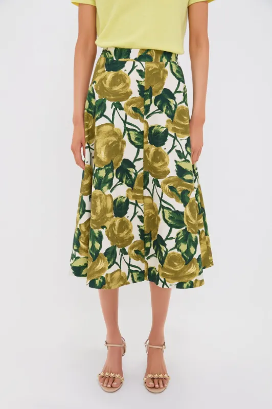 Giverny Gardens Andrea Circle Skirt sold by Tuckernuck