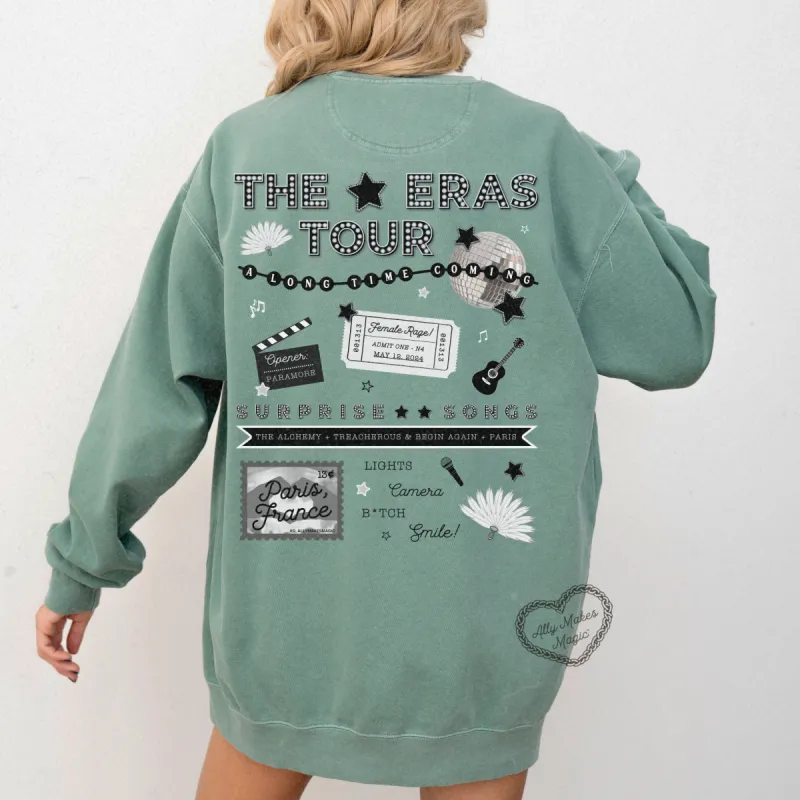 paris night 4 pullover | comfort colors *custom* sold by Ally Makes Magic