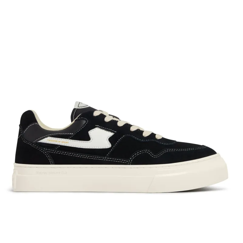PEARL S-STRIKE SUEDE BLACK-WHITE sold by Stepney Workers Club