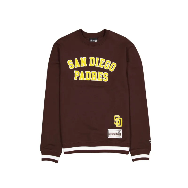 San Diego Padres Team Color Logo Select Crewneck sold by New Era