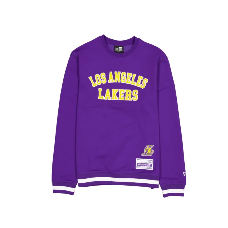 Los Angeles Lakers Team Color Logo Select Crewneck sold by New Era
