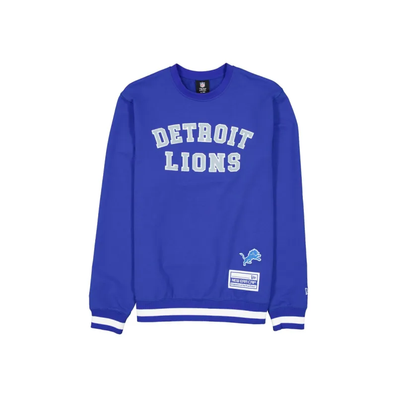 Detroit Lions Team Color Logo Select Crewneck sold by New Era