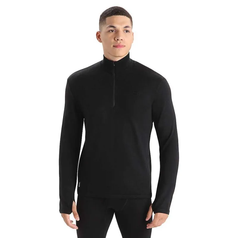 Icebreaker Mens Original LS Half Zip sold by Out&Back Outdoor