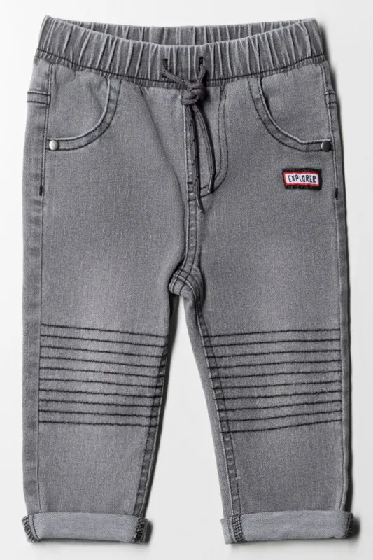 Biker Styled Denim Grey sold by Ackermas