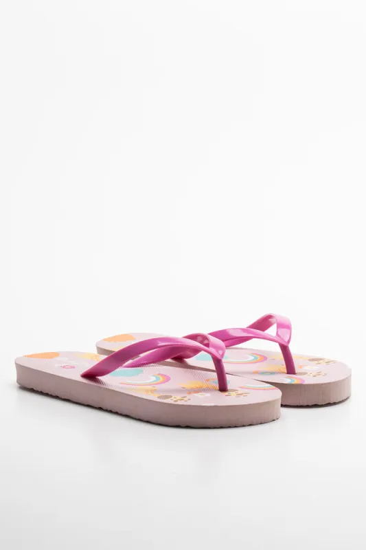 Tropical Flip Flop Pink sold by Ackermas