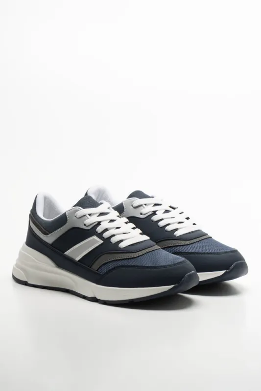 Retro Trainer Navy sold by Ackermas