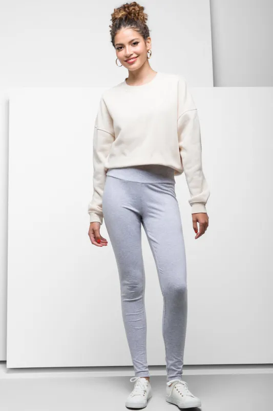 Wide Waist Legging Grey sold by Ackermas