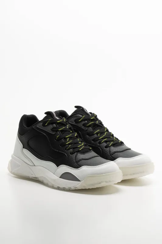Basketball High Top Sneaker Black sold by Ackermas