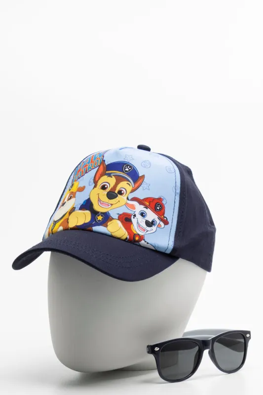Paw Patrol Cap & Sunglasses Set Blue sold by Ackermas
