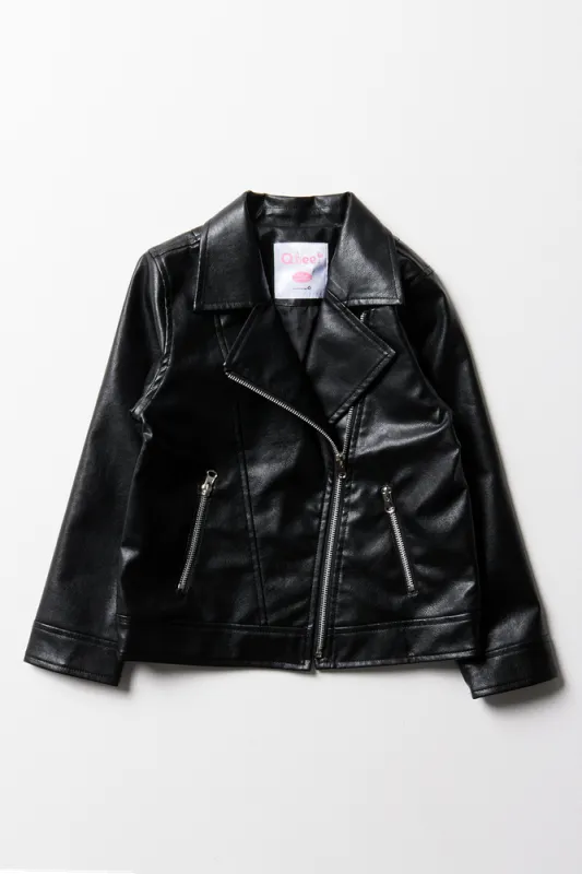 Biker Jacket Black sold by Ackermas
