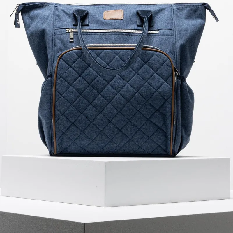 Denim Backpack Blue sold by Ackermas