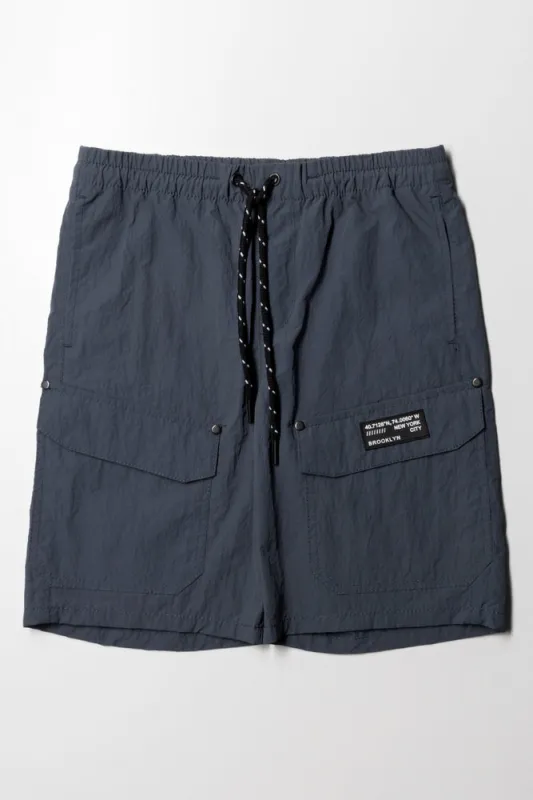 Cargo Shorts Blue sold by Ackermas