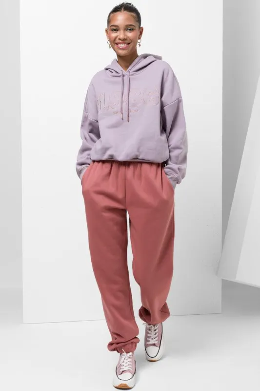 Trackpants With Elasticated Cuff Pink sold by Ackermas