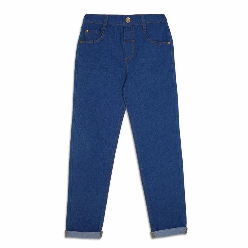 Skinny Denim Jeans Bright Blue sold by Ackermas