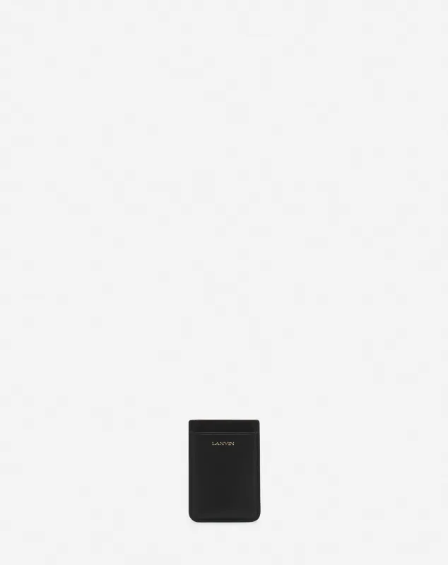 MAGNETIC LEATHER CARDHOLDER sold by Lanvin