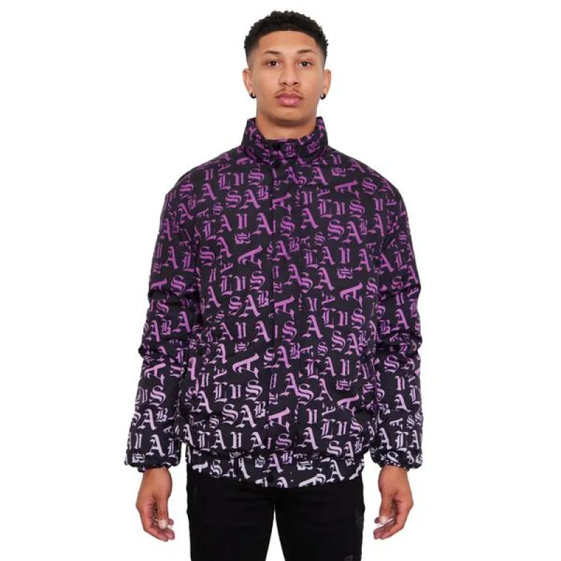 “SIBERIA” PUFFER BLACK-MULTI sold by valabasas