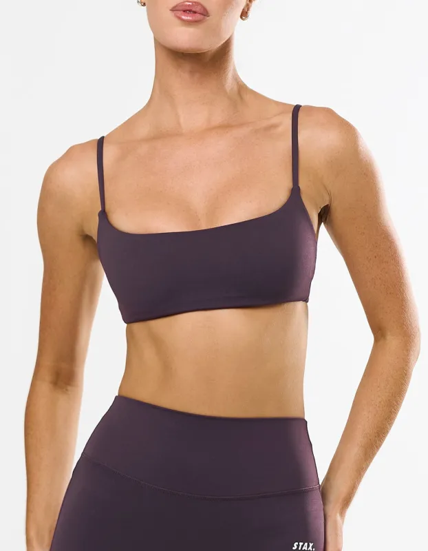 Scoop Crop Airlyte - Plum sold by Stax