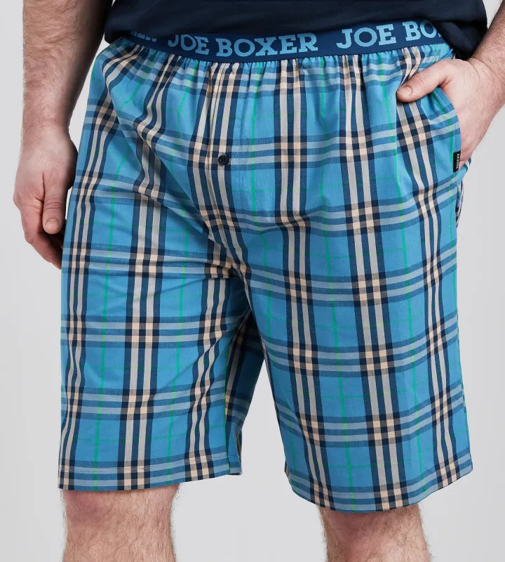 Poplin Plaid Jam Shorts sold by Mr. Big and Tall