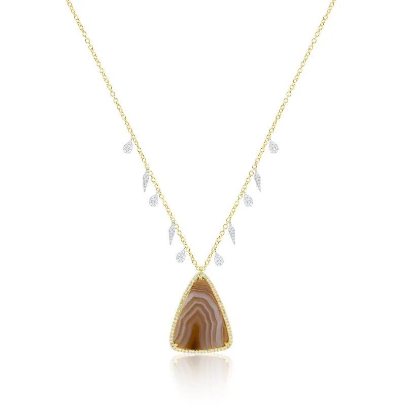 One of a Kind Brown Amazonite Necklace sold by Meira T
