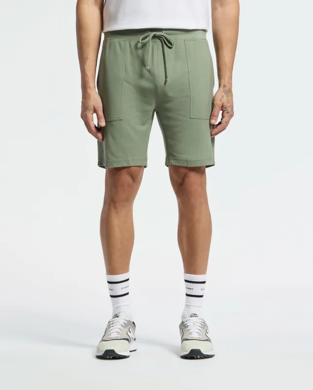 MENS TAYLOR LIGHT PIQUE SWEATSHORT - B6R344F200 sold by Psycho Bunny