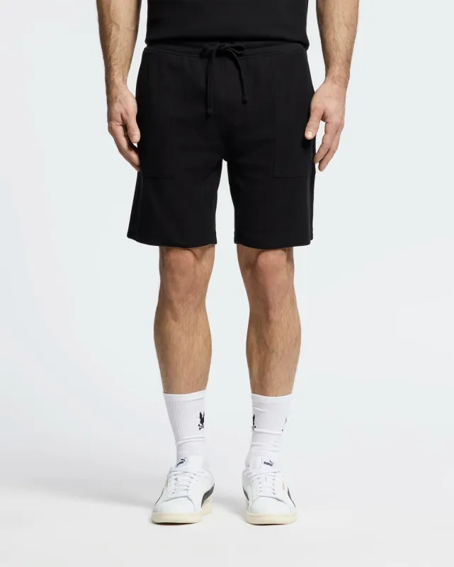 MENS TAYLOR LIGHT PIQUE SWEATSHORT - B6R344F200 sold by Psycho Bunny