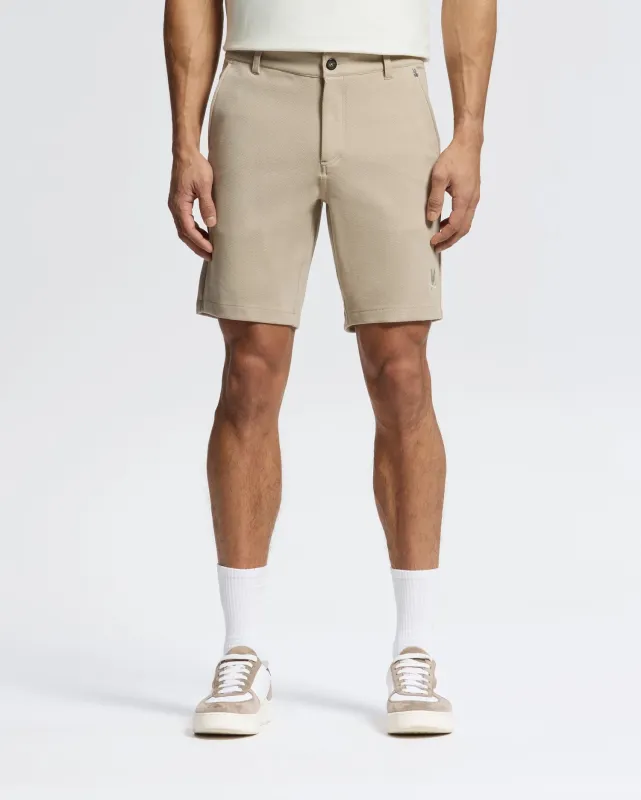 MENS SHIRO KNIT HONEYCOMB SHORT - B6R585F200 sold by Psycho Bunny