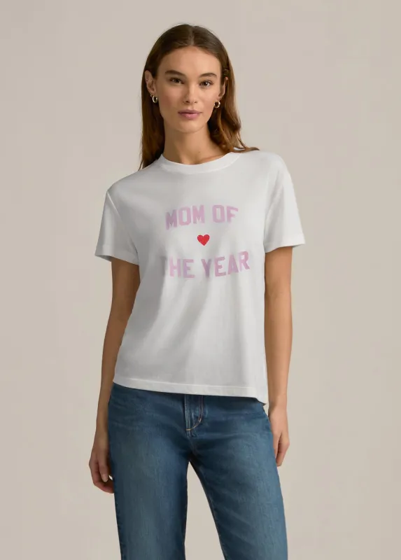 MOM OF THE YEAR TEE sold by Favorite Daughter