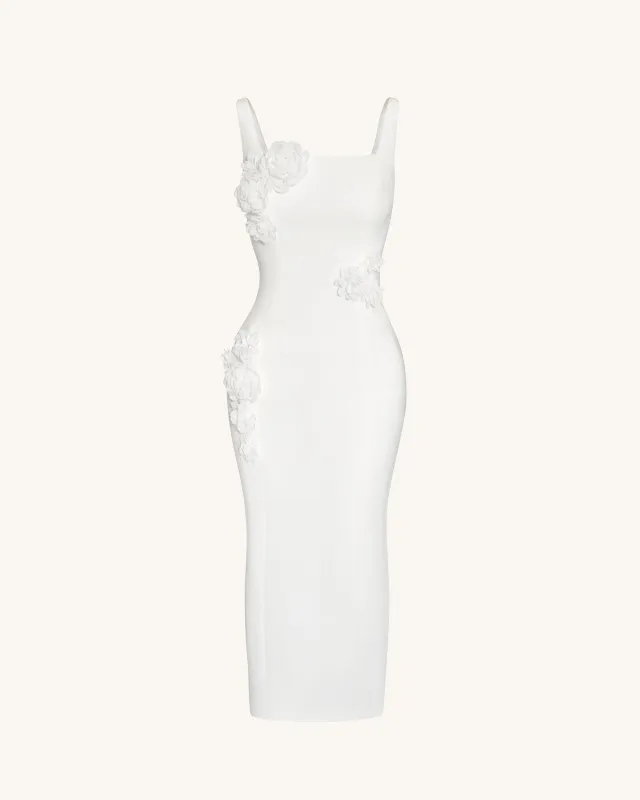 Garden Grace Sheath Dress - White sold by JW PEI