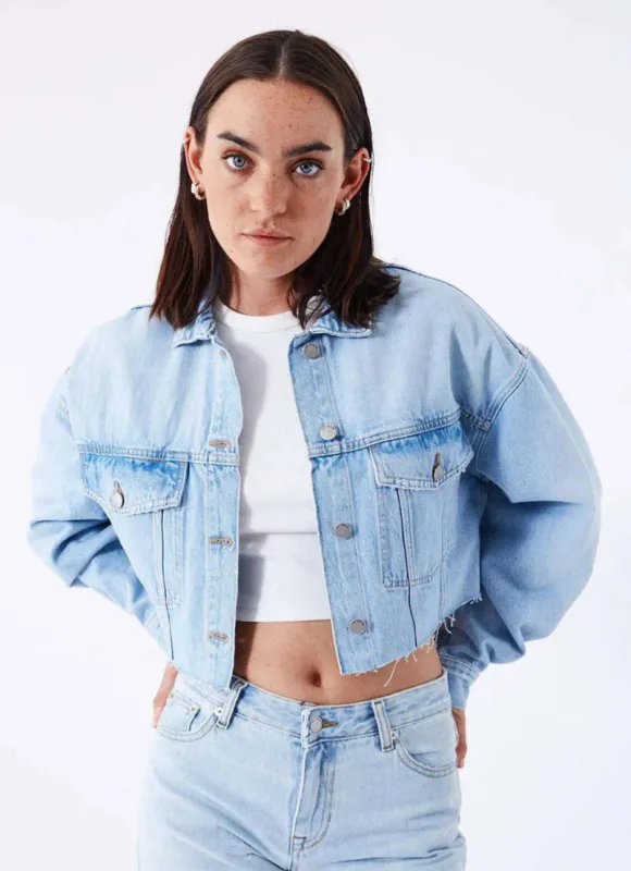 Sandi Jacket - Stream Light Worn sold by Dr. Denim