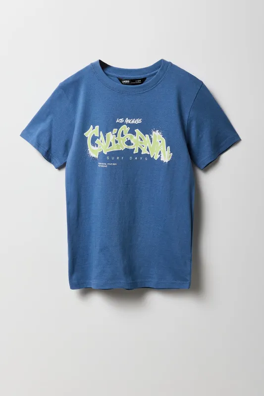 Boys Cali Surf Days Graphic T-Shirt sold by Urban Planet