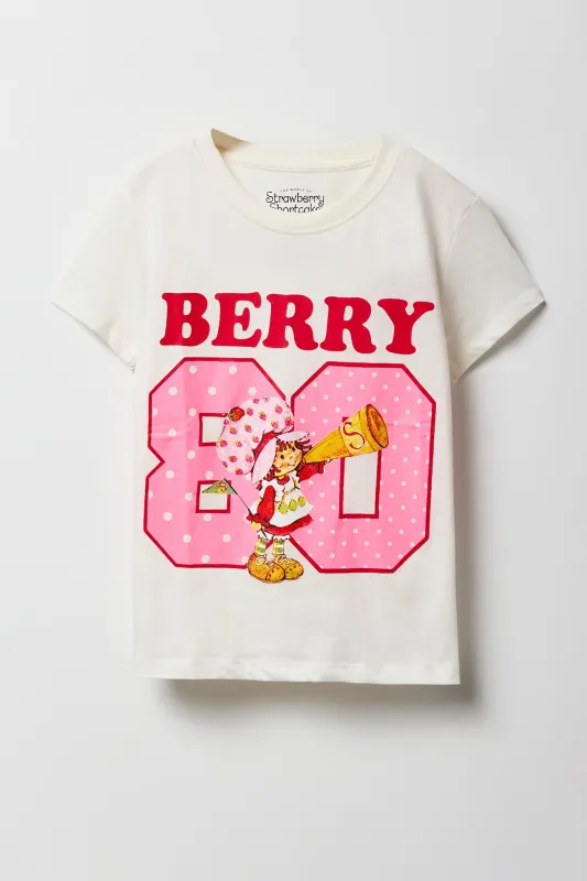 T-shirt à imprimé Strawberry Shortcake 80 pour fille sold by Urban Planet