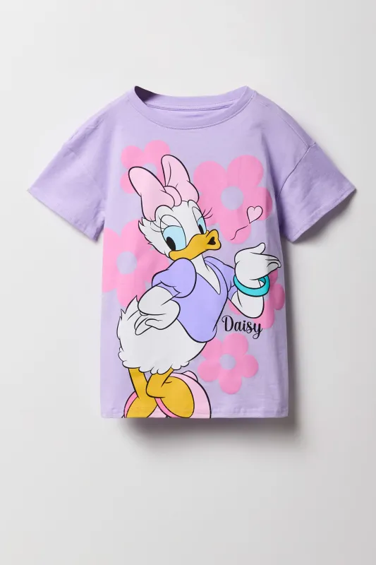 Girls Daisy Duck Graphic T-Shirt sold by Urban Planet