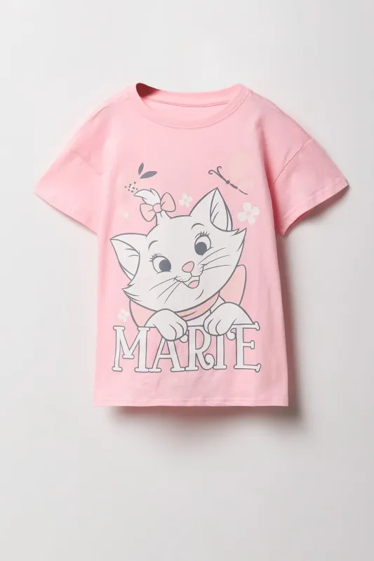T-shirt à imprimé Marie pour fille sold by Urban Planet