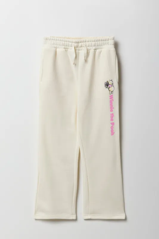 Girls Pooh Bear Graphic Fleece Sweatpant sold by Urban Planet
