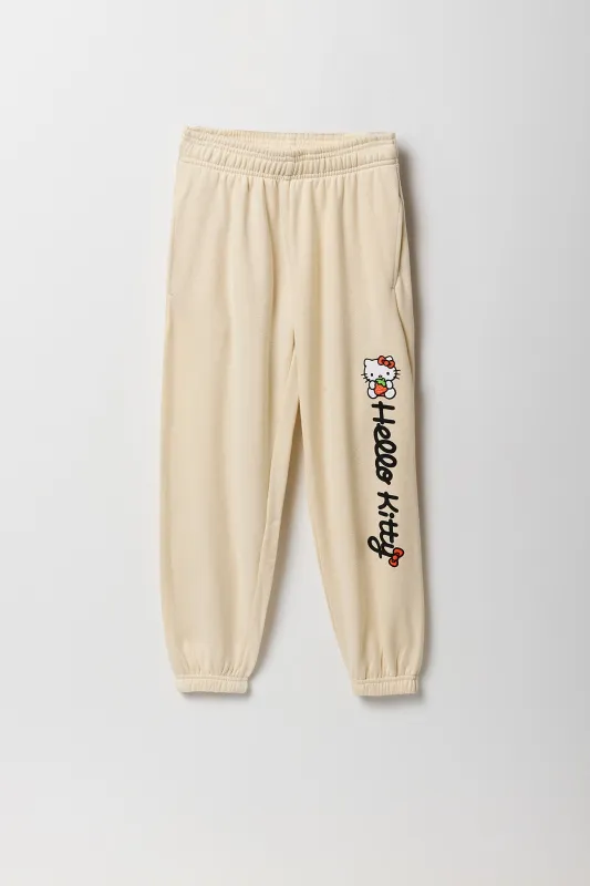 Girls Hello Kitty Graphic Fleece Jogger sold by Urban Planet