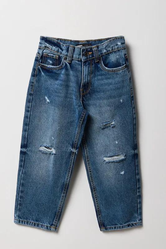 Jean ample rigide pour garçon sold by Urban Planet