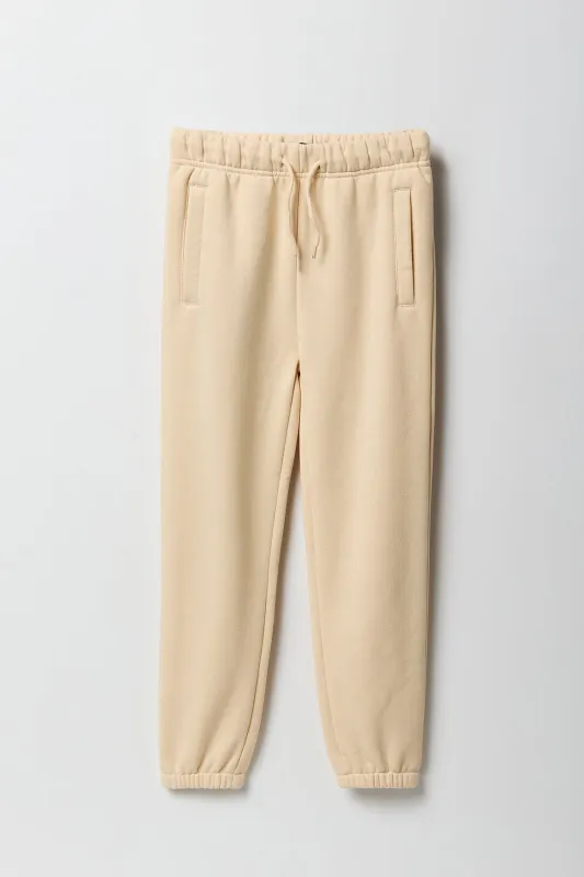 Jogger en molleton uni pour garçon sold by Urban Planet