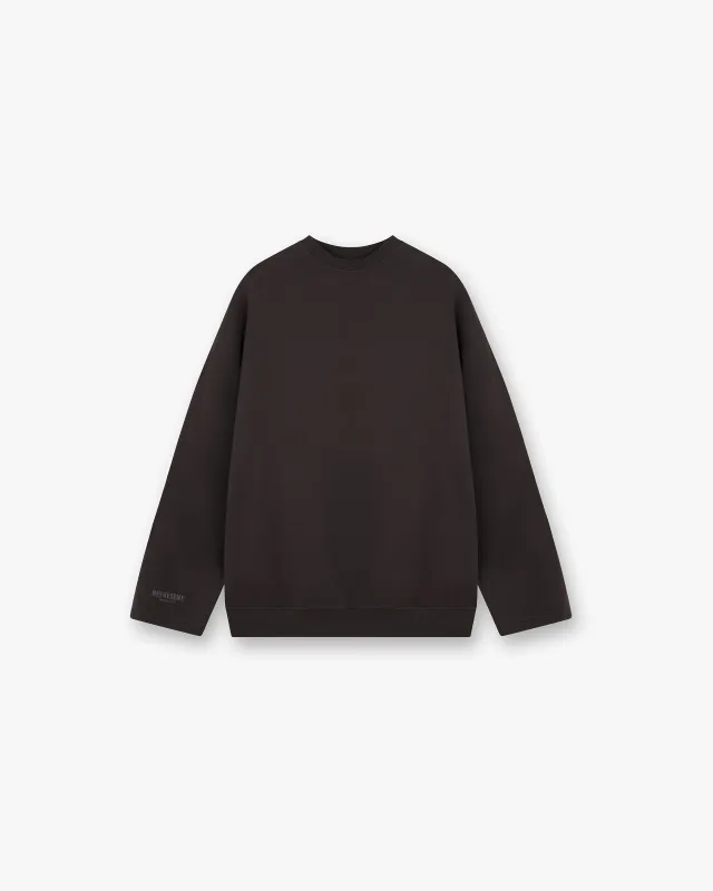 Owners Club Relaxed Sweater - Black Coffee sold by Represent