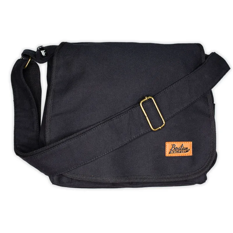 Boston Scally The Messenger Bag - Black sold by Boston Scally