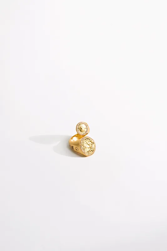 GYPSET GLITTERATI RING GOLD sold by Camilla