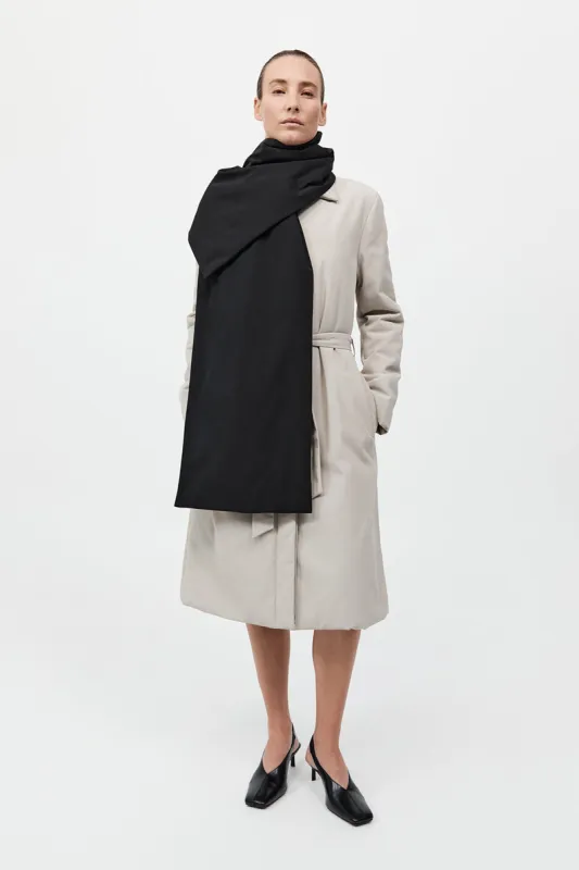 Padded Scarf - Black sold by St. Agni