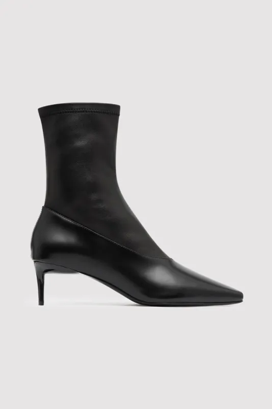 Sock Ankle Boot - Black sold by St. Agni