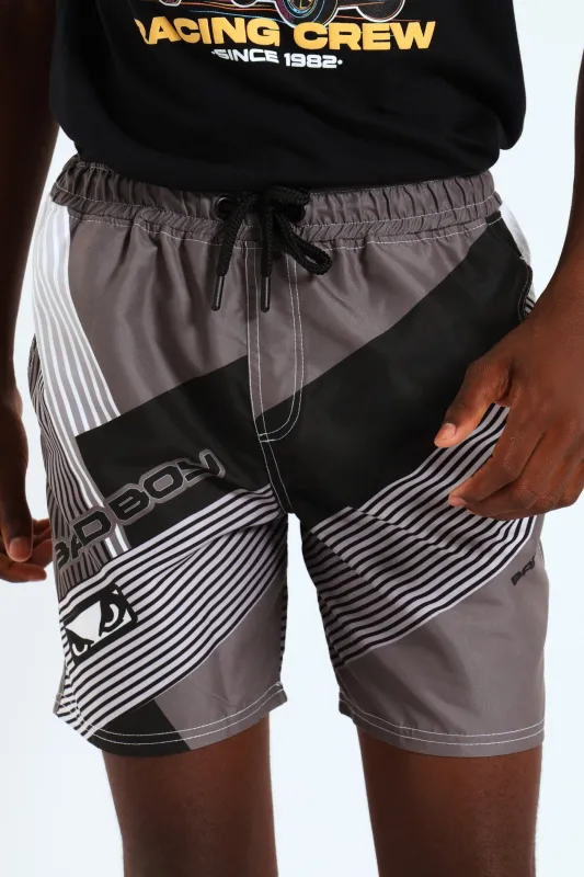 Boys Swim Short - Grey sold by Edgars 