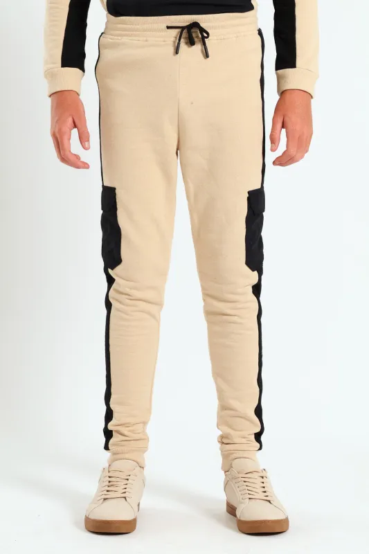 Boys Cargo Pocket Fashion Jogger sold by Edgars