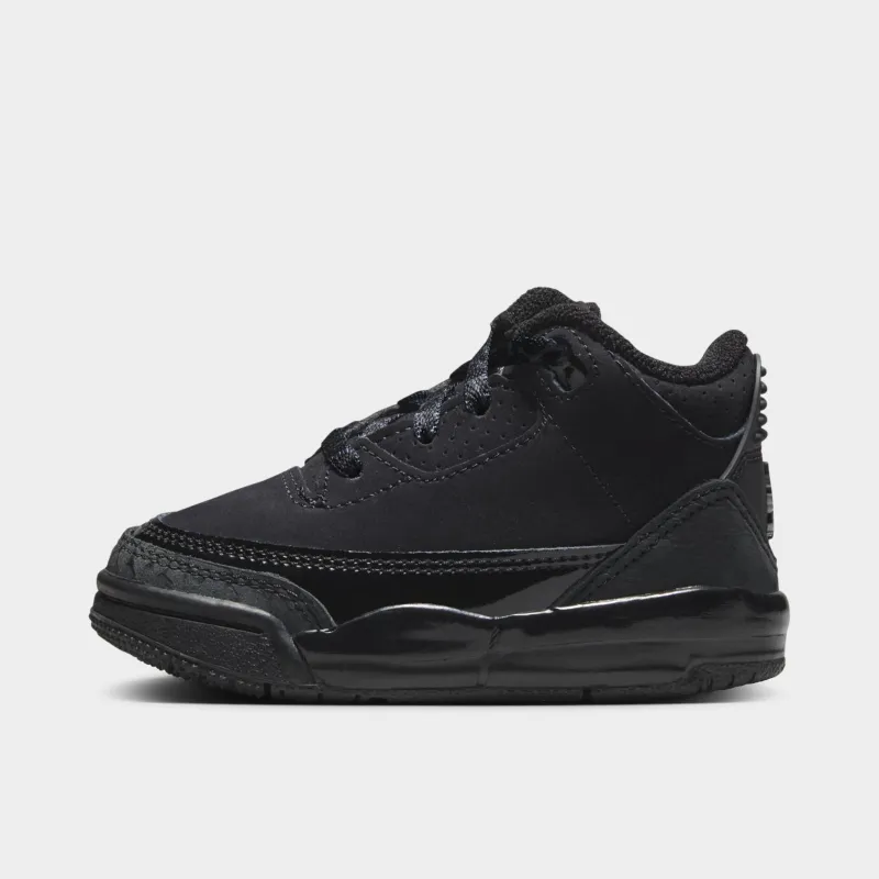 Jordan 3 Retro TD Black / Dark Charcoal - White sold by JD Sports