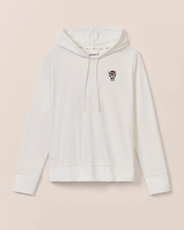 Women's NC State Nalla Performance Hoodie - Wolf Logo sold by Johnnie-O