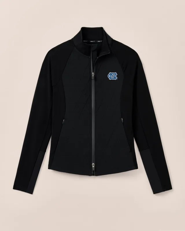 Women's North Carolina Hannah Performance Mixed Media Jacket sold by Johnnie-O